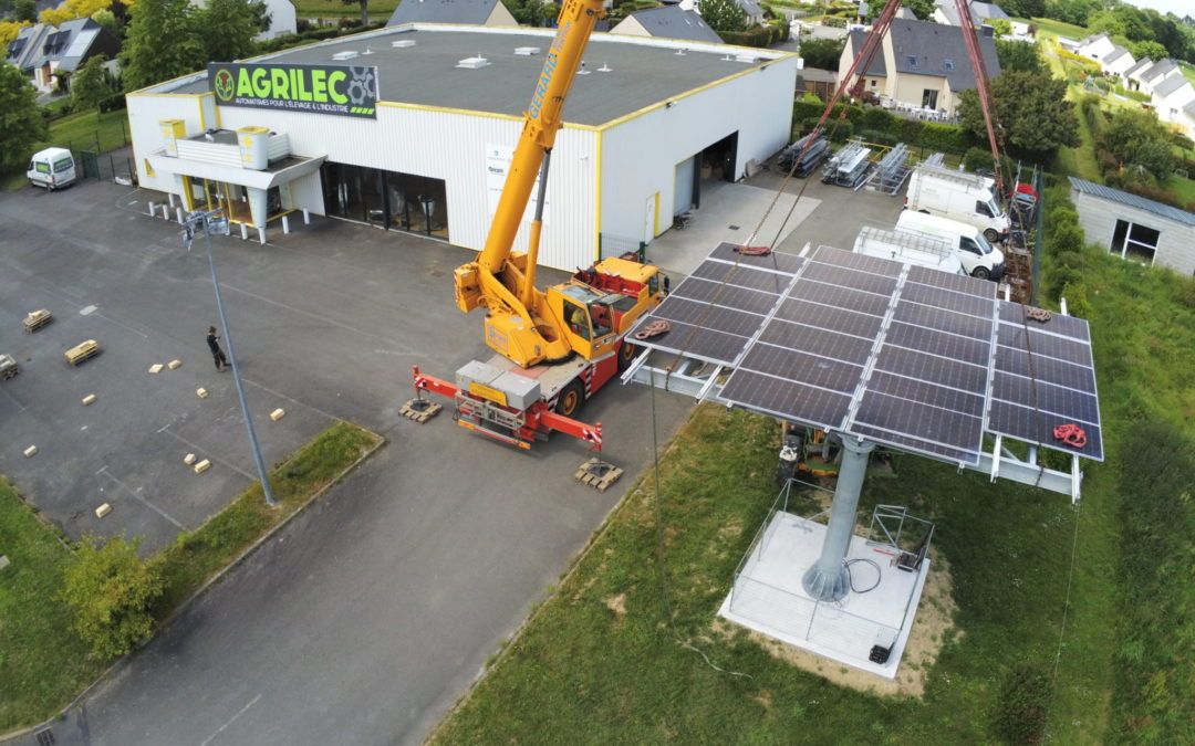 Mise en place du premier prototype de l’AE-Track AGRILEC